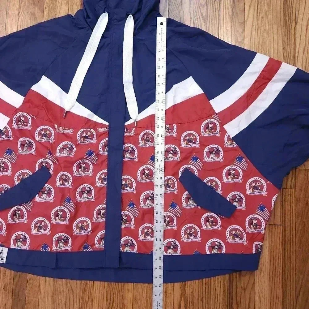Disney World Vault Collection Adult Windbreaker Parka Size XXL - Picture 8 of 9